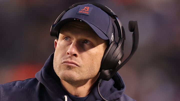 Chicago Bears head coach Ben Johnson