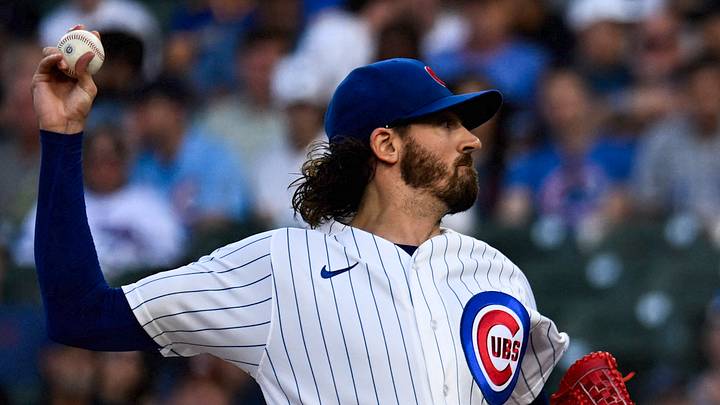 Sep 3, 2026; Chicago, Illinois, USA; Chicago Cubs pitcher Kevin Gausman (12) delivers the ball during the first inning against the Milwaukee Brewers at Wrigley Field. Mandatory Credit: Matt Marton-Imagn Images Sep 3, 2026; Chicago, Illinois, USA; Chicago Cubs pitcher Kevin Gausman (12) delivers the ball during the first inning against the Milwaukee Brewers at Wrigley Field. Mandatory Credit: Matt Marton-Imagn Images