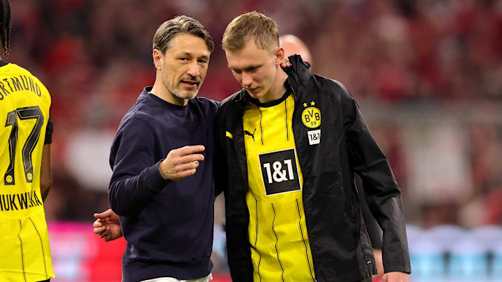 Niko Kovac mit Maximilian Beier (Archivbild)