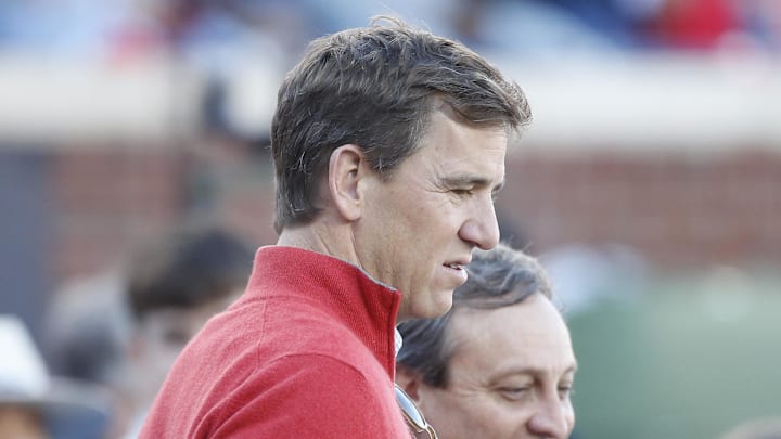 Eli Manning isn't sweating his latest failed Hall of Fame bid. Eli Manning isn't sweating his latest failed Hall of Fame bid.