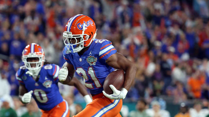 Florida Gators running back KD Daniels has been battling to be the third back in the rotation. Florida Gators running back KD Daniels has been battling to be the third back in the rotation.