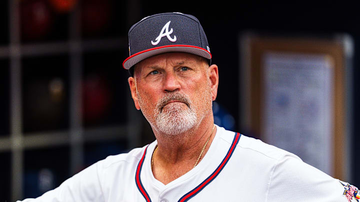 Atlanta Braves manager Brian Snitker