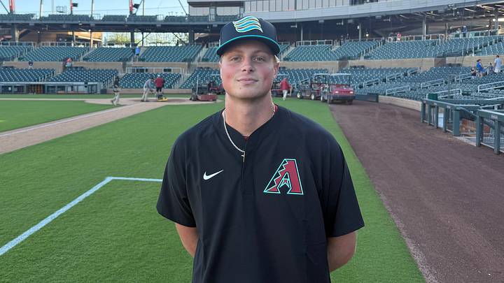 Arizona Diamondbacks pitching prospect David Hagaman at Salt River Fields in Scottsdale, Arizona. Arizona Diamondbacks pitching prospect David Hagaman at Salt River Fields in Scottsdale, Arizona.