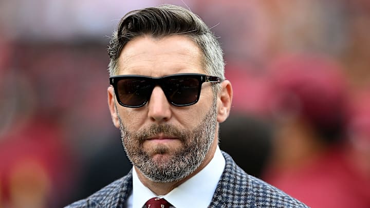 Washington Commanders general manager Adam Peters Washington Commanders general manager Adam Peters