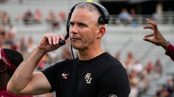 Florida State University football head coach Mike Norvell.