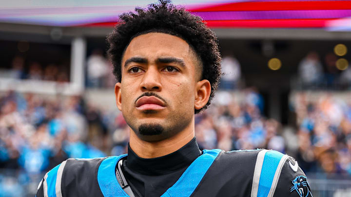 Carolina Panthers quarterback Bryce Young