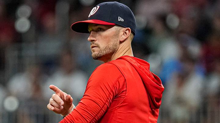 Washington Nationals manager Blake Butera Washington Nationals manager Blake Butera