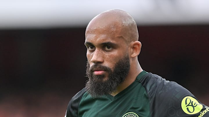 Bryan Mbeumo sat out the West Ham win