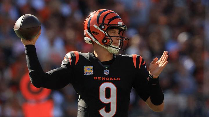 Joe Burrow and the Bengals are favorites in Miami. Joe Burrow and the Bengals are favorites in Miami.