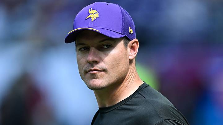 Minnesota Vikings head coach Kevin O'Connell Minnesota Vikings head coach Kevin O'Connell
