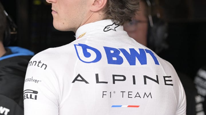 Jun 7, 2024; Montreal, Quebec, CAN; BWT Alpine driver Jack Doohan (AUS) in the pit lane during the practice session at Circuit Gilles Villeneuve. Mandatory Credit: Eric Bolte-USA TODAY Sports