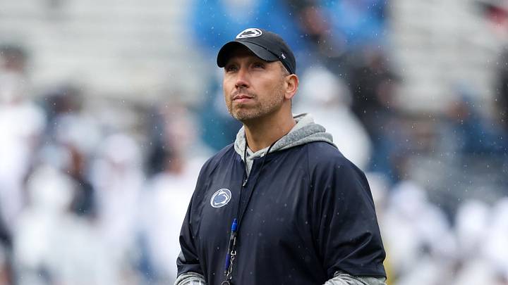 Penn State Nittany Lions head coach Matt Campbell Penn State Nittany Lions head coach Matt Campbell