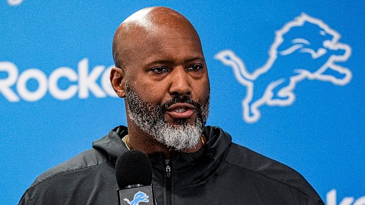 Detroit Lions executive vice president and general manager Brad Holmes Detroit Lions executive vice president and general manager Brad Holmes