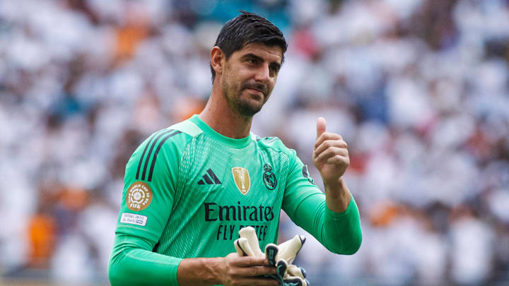 Thibaut Courtois won two Champions League titles with Real Madrid.