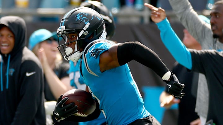 Carolina Panthers cornerback Mike Jackson Sr.