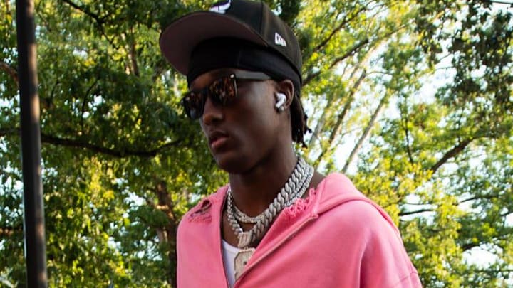 Cam Coleman and Arch Manning showed a little chemistry at Texas Football Fan Day on Saturday in Austin