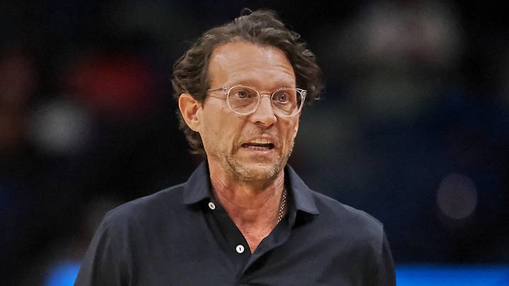 Atlanta Hawks head coach Quin Snyder against the New Orleans Pelicans at the Smoothie King Center on November 22, 2025. Atlanta Hawks head coach Quin Snyder against the New Orleans Pelicans at the Smoothie King Center on November 22, 2025.