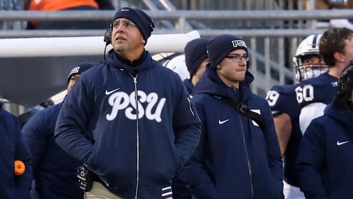 Penn State Nittany Lions head coach James Franklin