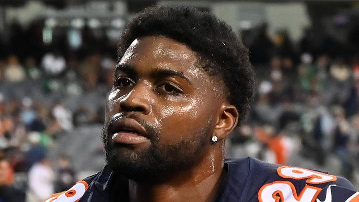 Chicago Bears defensive back Tyrique Stevenson