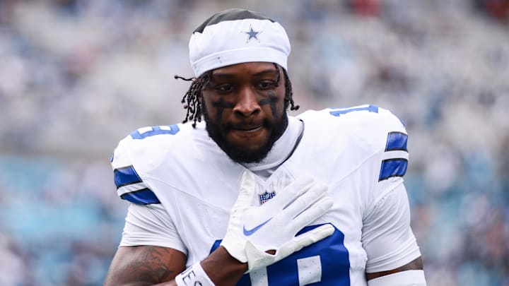 Dallas Cowboys wide receiver Ryan Flournoy looks on before a game against the Carolina Panthers at Bank of America Stadium. Dallas Cowboys wide receiver Ryan Flournoy looks on before a game against the Carolina Panthers at Bank of America Stadium.