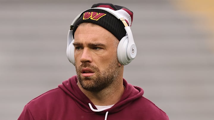 Washington Commanders tight end Zach Ertz Washington Commanders tight end Zach Ertz