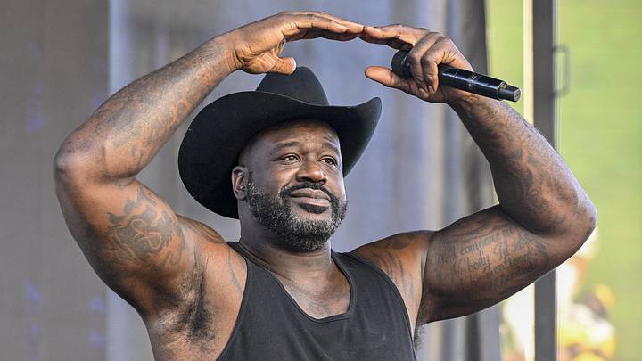 Shaquille O'Neal, also known as DJ Diesel, performs (Mandatory Credit: Jerome Miron-Imagn Images)