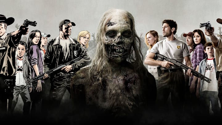 Comic Con Banner - The Walking Dead - Season 1 - Photo Credit: Matthew Welch / AMC