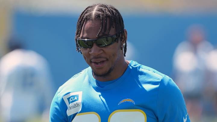 May 19, 2026; El Segundo, CA, USA; Los Angeles Chargers cornerback Tarheeb Still (29) during offseason workouts at The Bolt. Mandatory Credit: Kirby Lee-Imagn Images May 19, 2026; El Segundo, CA, USA; Los Angeles Chargers cornerback Tarheeb Still (29) during offseason workouts at The Bolt. Mandatory Credit: Kirby Lee-Imagn Images