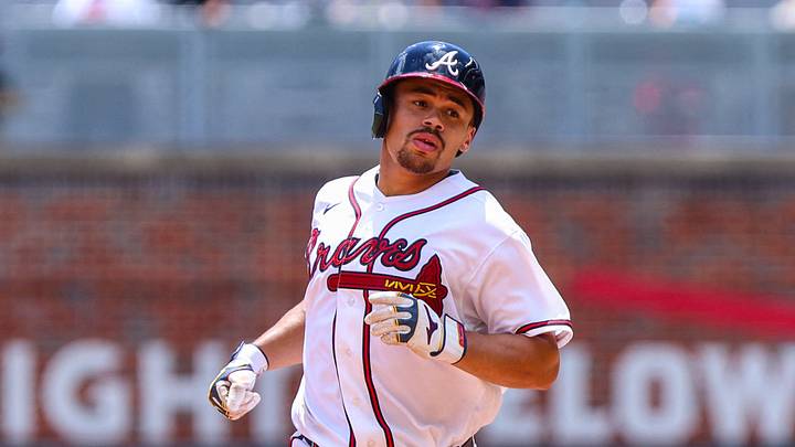 Jul 23, 2026; Cumberland, Georgia, USA; Atlanta Braves catcher Drake Baldwin (30) runs the bases after hitting a home run against the San Diego Padres during the seventh inning at Truist Park. Mandatory Credit: Jordan Godfree-Imagn Images Jul 23, 2026; Cumberland, Georgia, USA; Atlanta Braves catcher Drake Baldwin (30) runs the bases after hitting a home run against the San Diego Padres during the seventh inning at Truist Park. Mandatory Credit: Jordan Godfree-Imagn Images