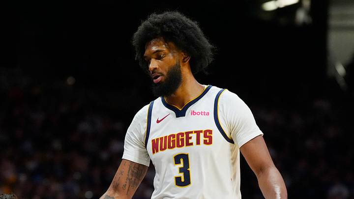 Oct 4, 2026; Boulder, Colorado, USA; Denver Nuggets forward Marvin Bagley III (3) during the first half against the Utah Jazz at CU Events Center. Mandatory Credit: Ron Chenoy-Imagn Images Oct 4, 2026; Boulder, Colorado, USA; Denver Nuggets forward Marvin Bagley III (3) during the first half against the Utah Jazz at CU Events Center. Mandatory Credit: Ron Chenoy-Imagn Images