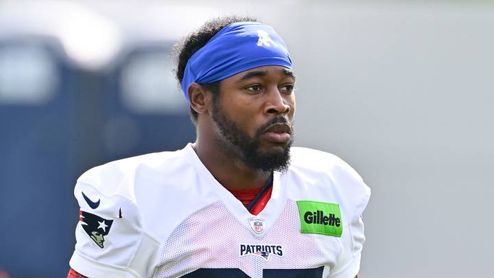 New England Patriots wide receiver Romeo Doubs (87). New England Patriots wide receiver Romeo Doubs (87).