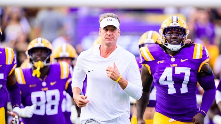 LSU head coach Lane Kiffin LSU head coach Lane Kiffin