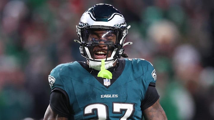 Philadelphia Eagles running back Tank Bigsby