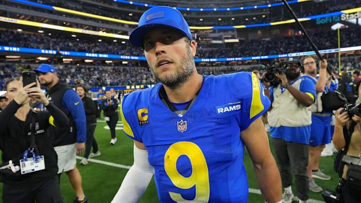 Matthew Stafford and the Rams fell to the Seahawks Thursday