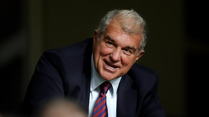 Joan Laporta, président du FC Barcelone