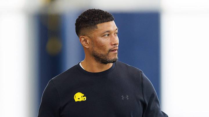 Head coach Marcus Freeman during Notre Dame football's Pro Day at Irish Athletic Center on Tuesday, March 24, 2026, in South Bend.
