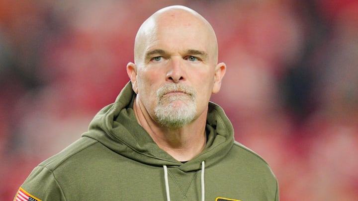 Washington Commanders head coach Dan Quinn Washington Commanders head coach Dan Quinn
