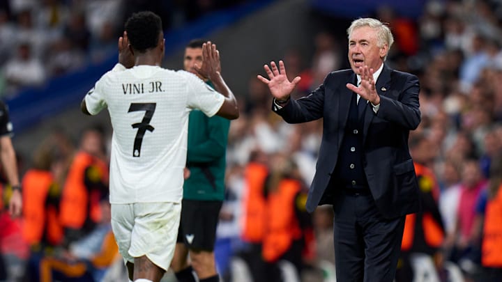 Ancelotti hopes to keep Vinicius