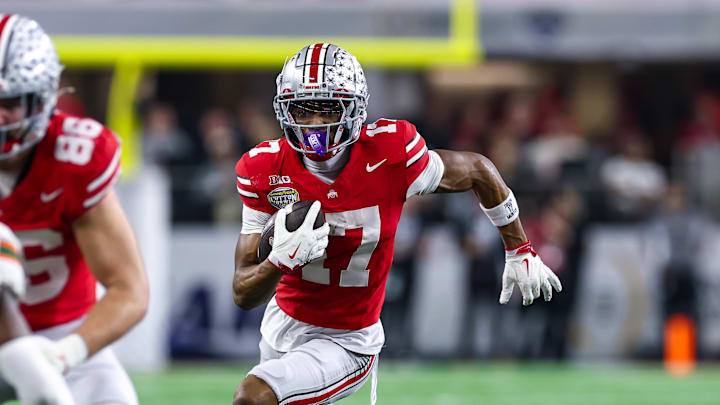 Carnell Tate is the top receiver in the 2026 NFL Draft Carnell Tate is the top receiver in the 2026 NFL Draft