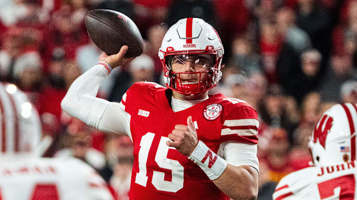 Nebraska Cornhuskers quarterback Dylan Raiola is expected to improve as a sophomore in 2025.