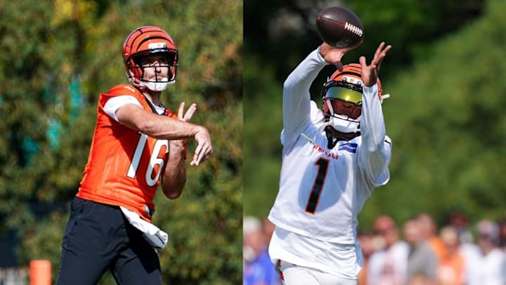 Ja'Marr Chase, Joe Flacco Ja'Marr Chase, Joe Flacco