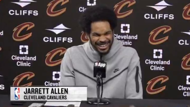 Cleveland Cavaliers center Jarrett Allen on April 2, 2025.