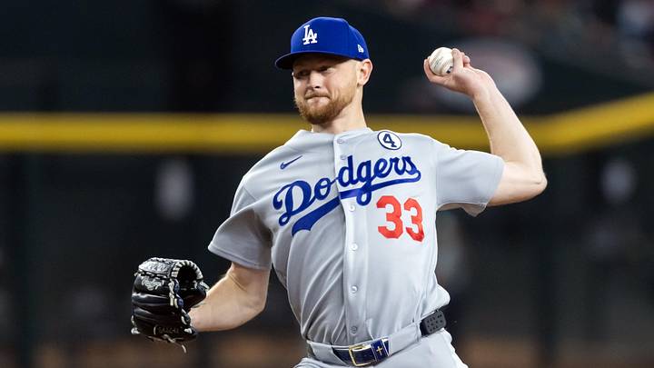 Los Angeles Dodgers pitcher Eric Lauer