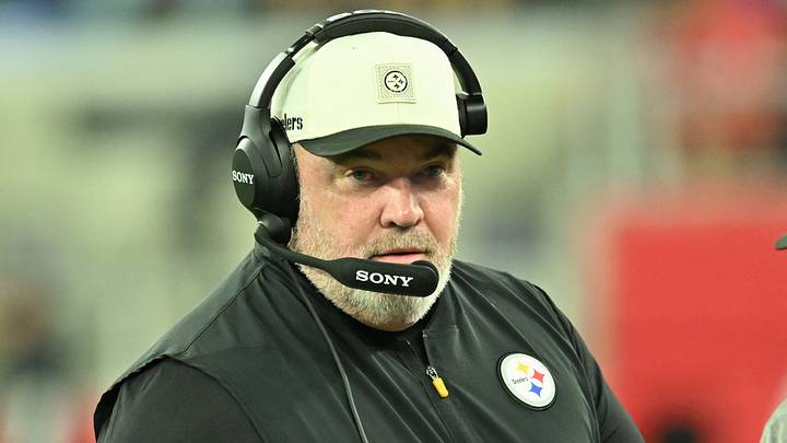 Pittsburgh Steelers head coach Mike McCarthy Pittsburgh Steelers head coach Mike McCarthy
