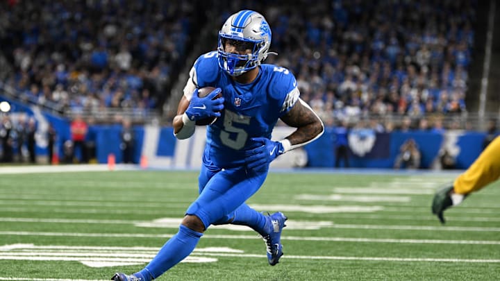 Detroit Lions running back David Montgomery.