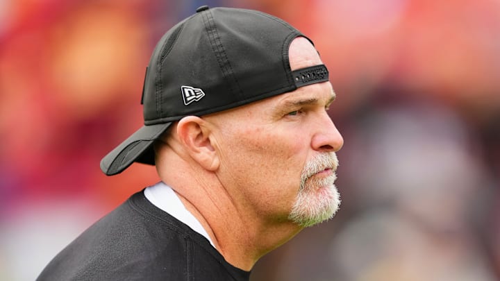 Washington Commanders head coach Dan Quinn Washington Commanders head coach Dan Quinn