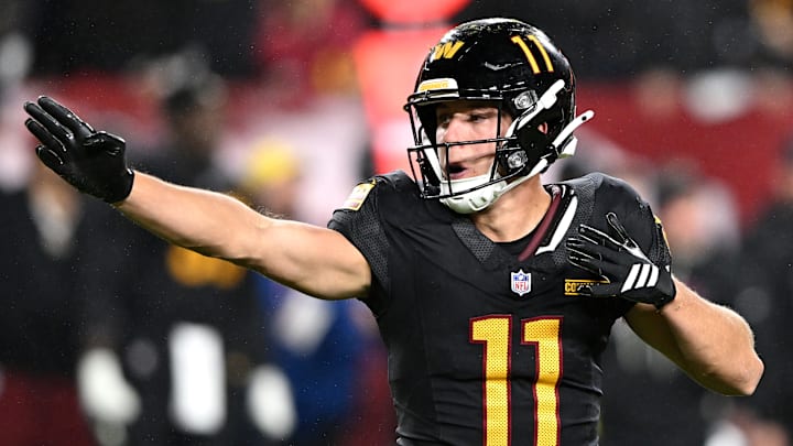 Washington Commanders wide receiver Luke McCaffrey