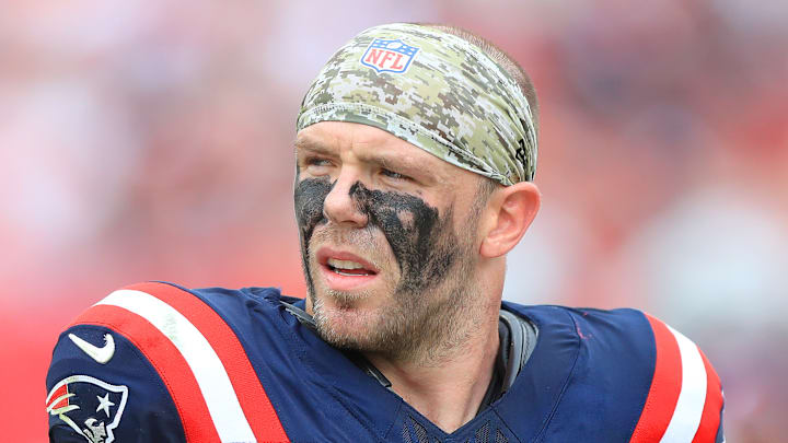 New England Patriots linebacker Robert Spillane