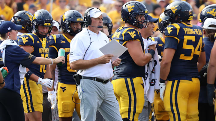 West Virginia University head coach Rich Rodriguez