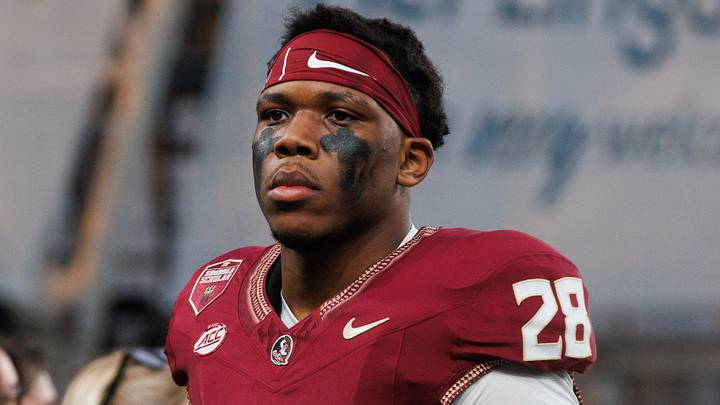 Florida State linebacker Justin Cryer reacts after their loss to Georgia Tech at Aviva Stadium. Mandatory Credit: Tom Maher/INPHO via USA TODAY Sports Florida State linebacker Justin Cryer reacts after their loss to Georgia Tech at Aviva Stadium. Mandatory Credit: Tom Maher/INPHO via USA TODAY Sports